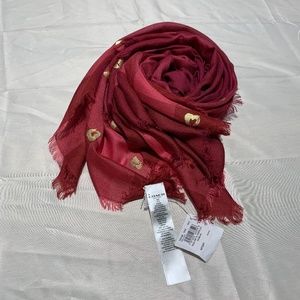 COACH OVERSIZED SQUARE SCARF